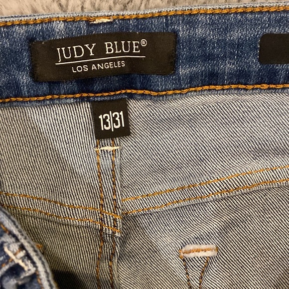 Judy Blue High Waist Tummy Control Released Hem Slim Bootcut Denim 88626 - Picture 6 of 10